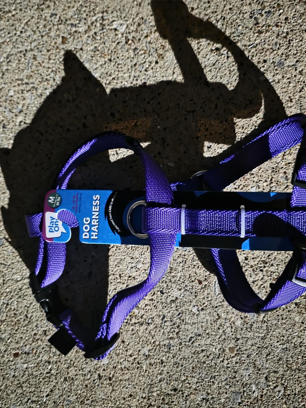 Play On Purple Dog Harness - Medium Up To 50lbs